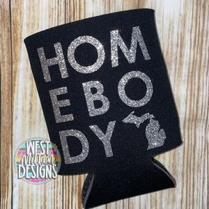 Michigan Homebody Coozie Can Cooler
